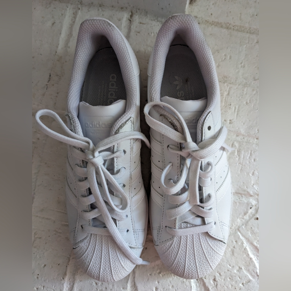 Adidas Classic White Shell Toe Sneakers